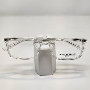 Marchon NYC M3502 971 Crystal Clear Eyeglasses Frames Full Rim Rectangle New